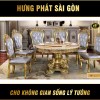 Bộ Bàn Ăn Cổ Điển Tròn H-06