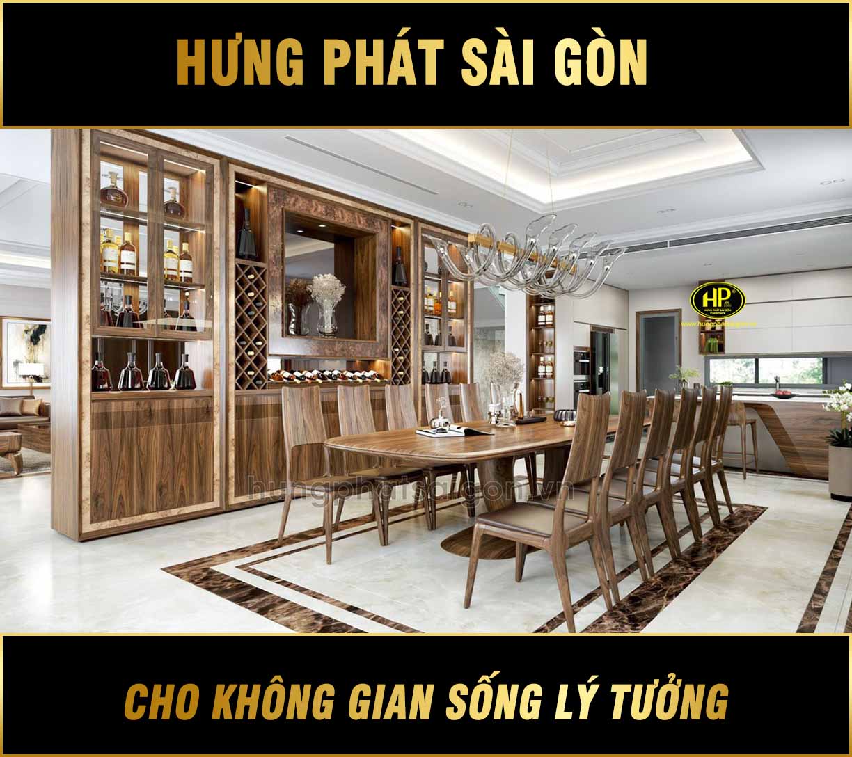 Bộ Bàn Ăn Gỗ Sồi 12 Ghế TM-15