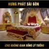 Bộ Giường Ngủ Kèm Bàn Trang Điểm Hoàng Gia GV-02