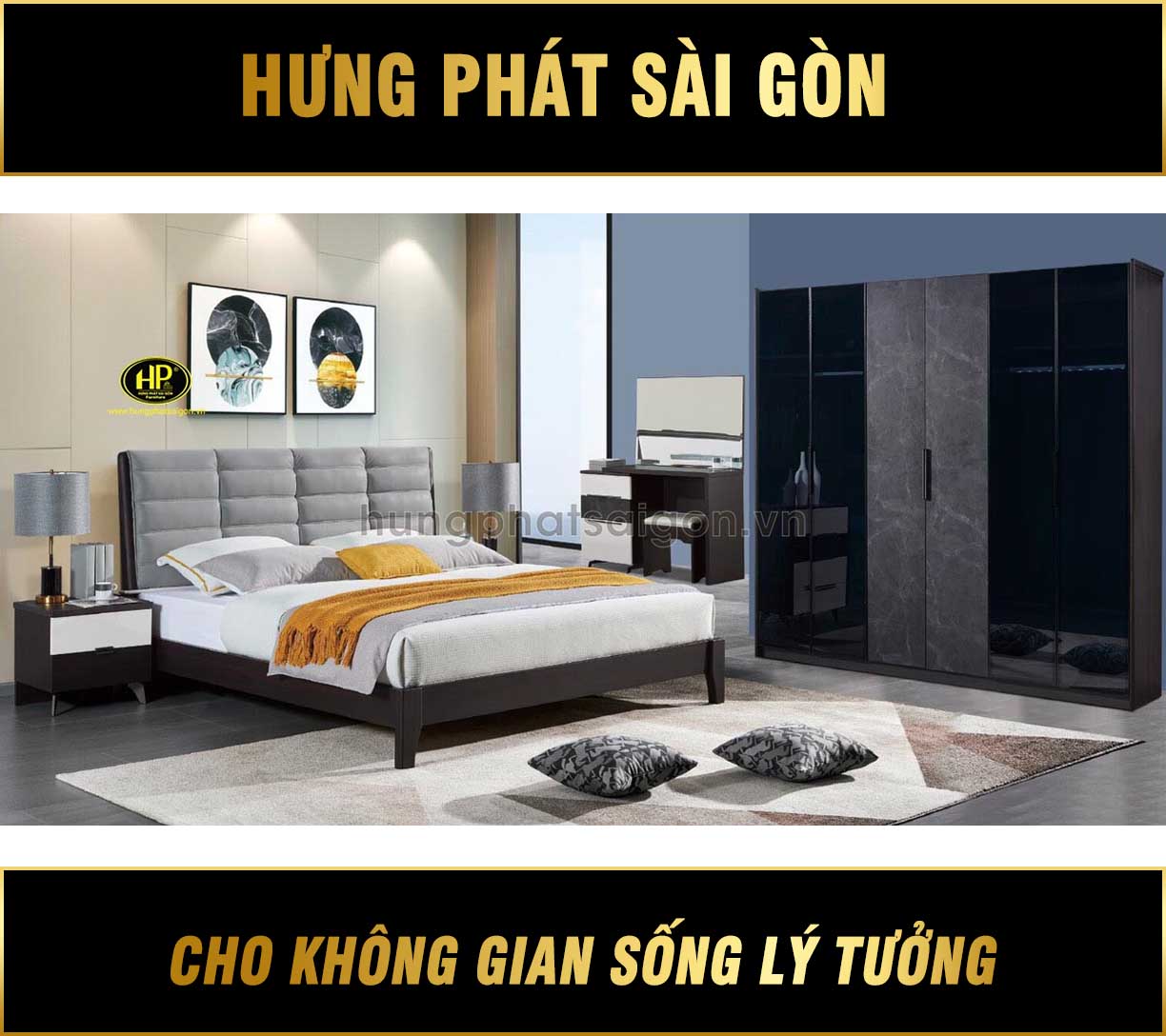 Combo giuong tu ban phan hien dai AT 9103 1 1