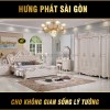 Combo giường tủ tân cổ điển sang trọng AT-F-26