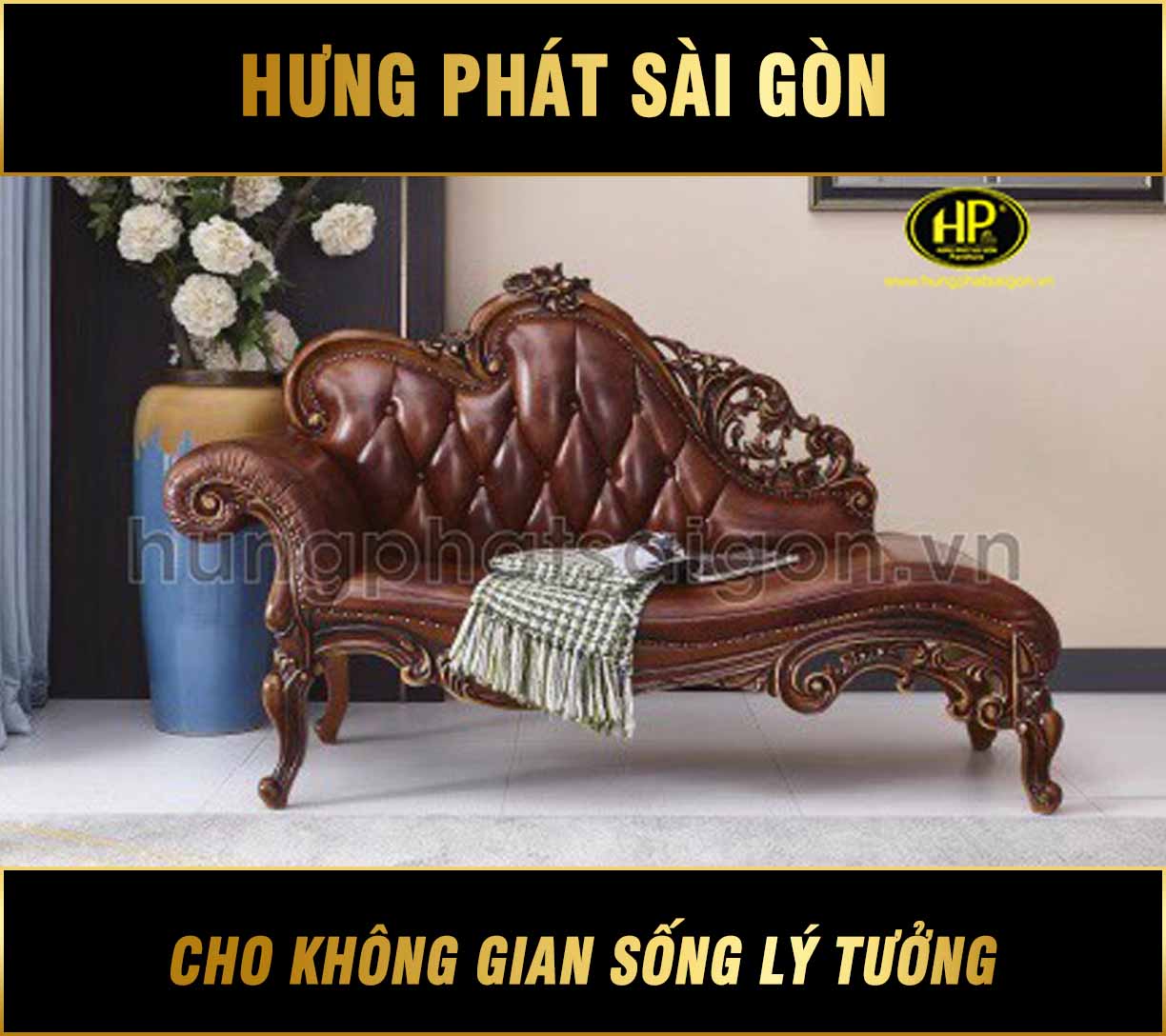 Ghe sofa thu gian tan co dien TG 62 1