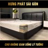 Giường Bọc Da Đẹp Màu Đen GD-07