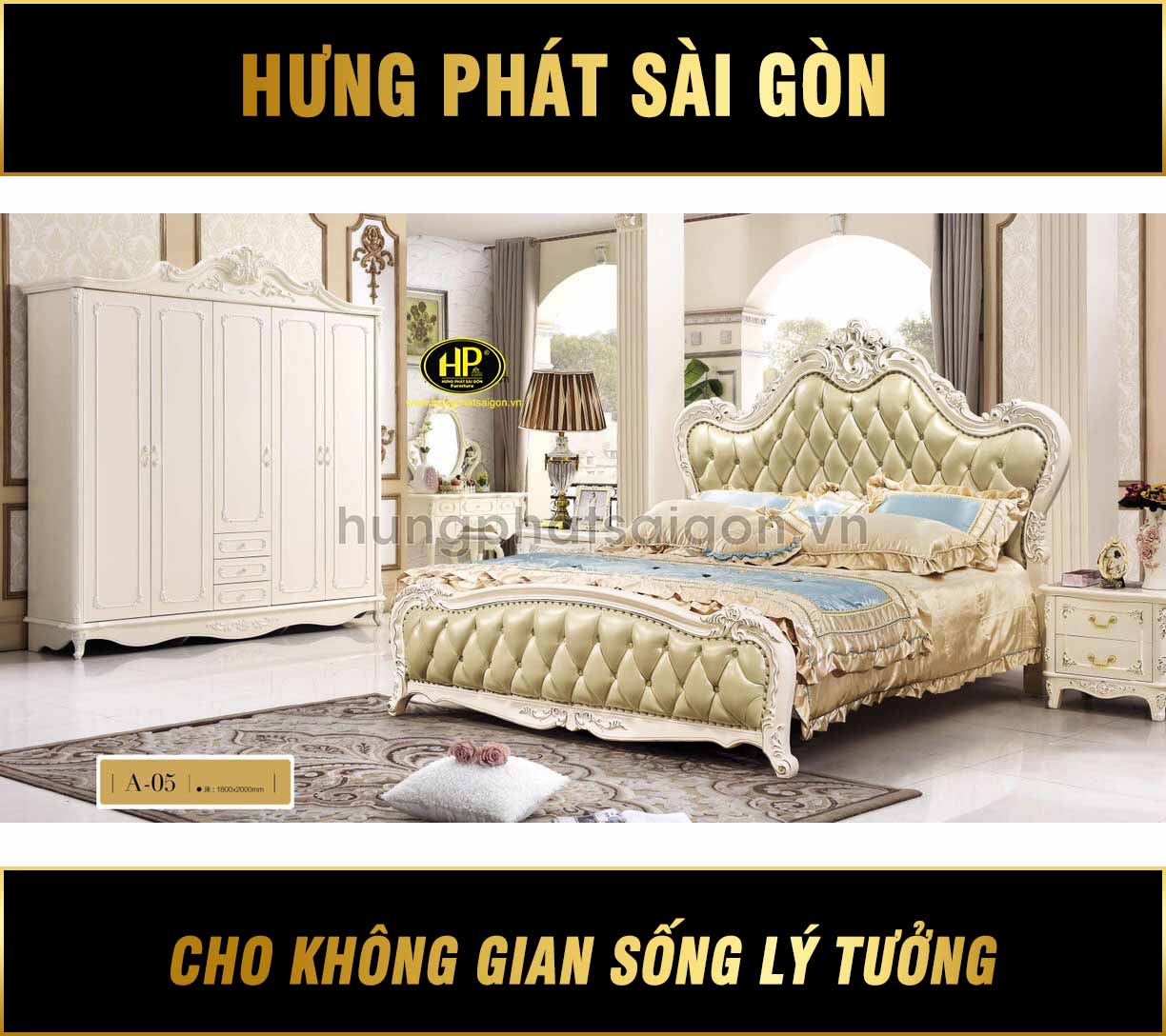 Giường Cổ Điển Hiện Đại A-05