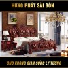 Giường Ngủ Cổ Điển Gỗ Mun A-28