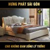 Mẫu Giường Da Phong Cách Cổ Điển GD-16