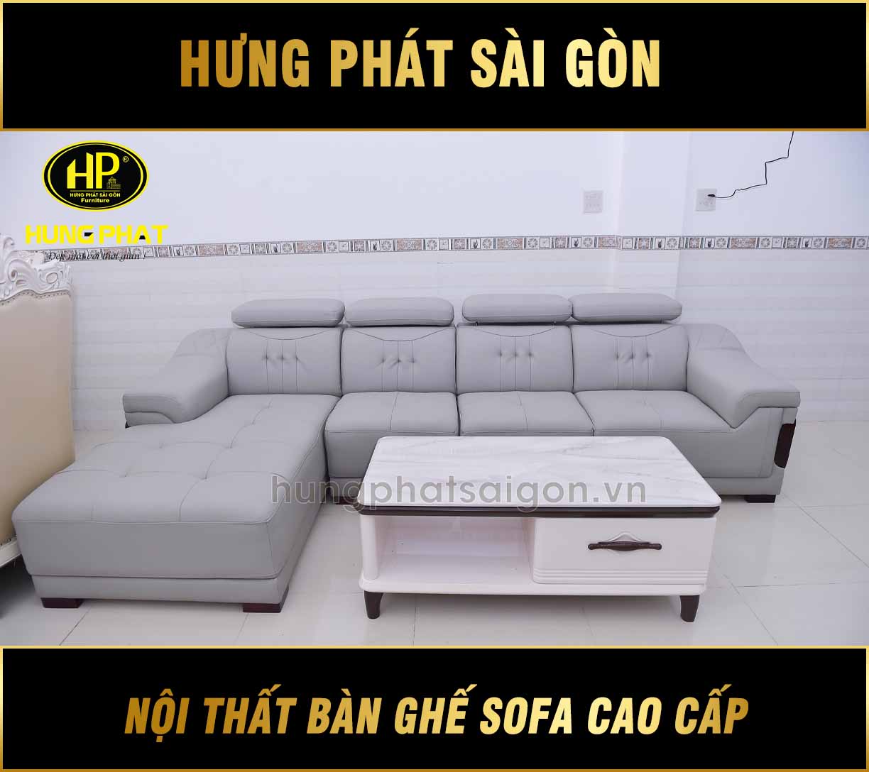 Sofa da H 9052A Hung Phat Luxury hungphatsaigon.vn 1