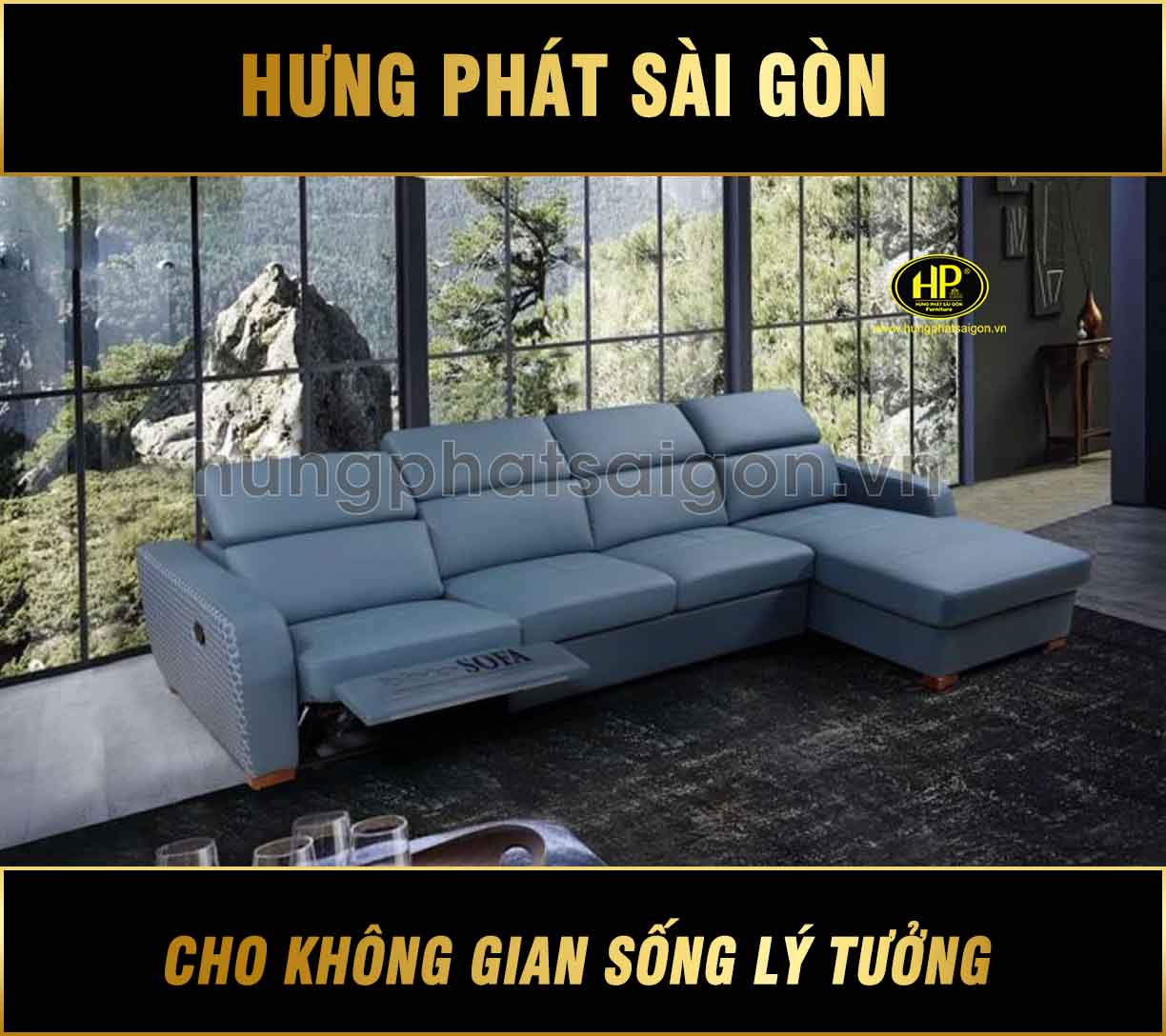 Sofa Da Bò Cao Cấp NK-8878X
