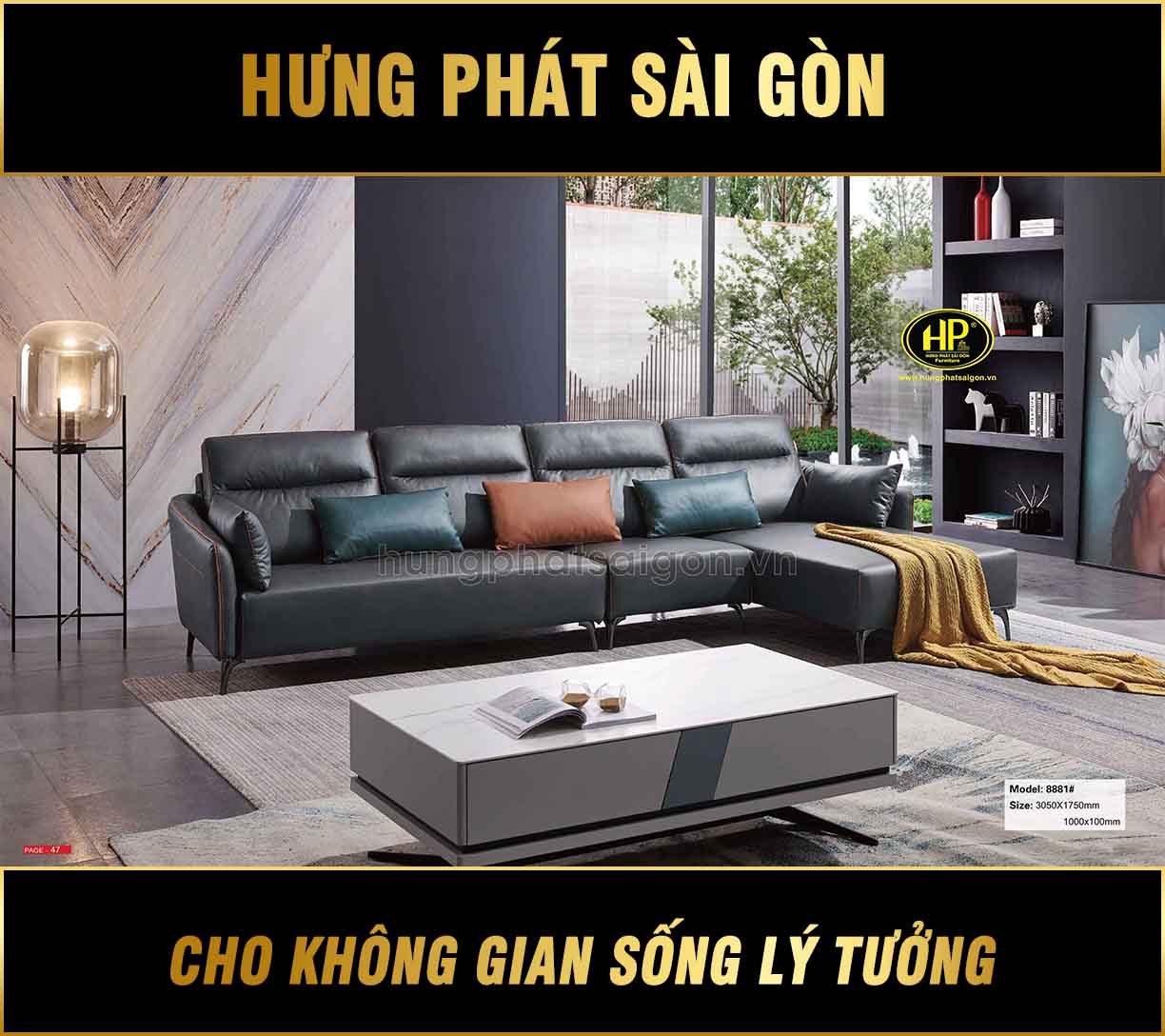 Sofa nhap khau hien dai AT 8881 1 1