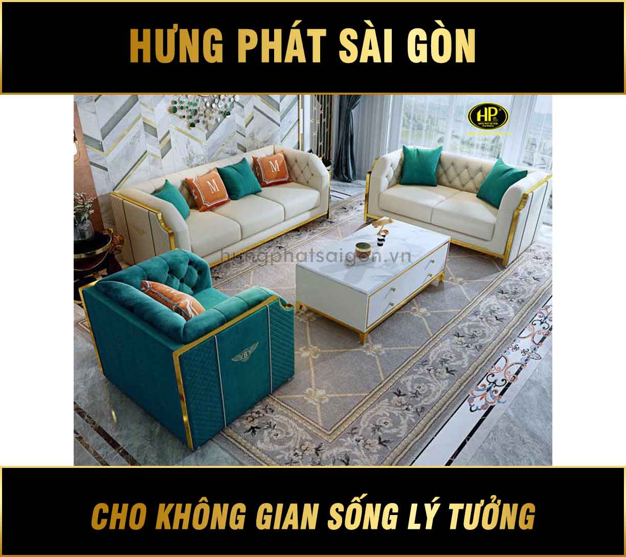 Sofa Nhập Khẩu Hiện Đại Sang Trọng NK-3BM