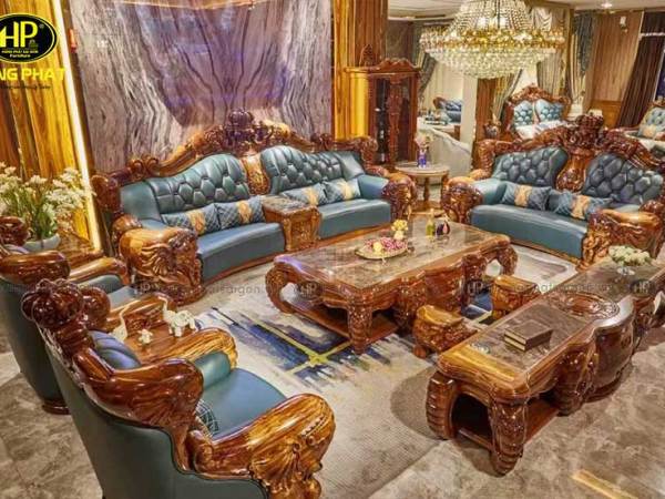 Sofa tan co dien cao cap nhap khau KU 859 1