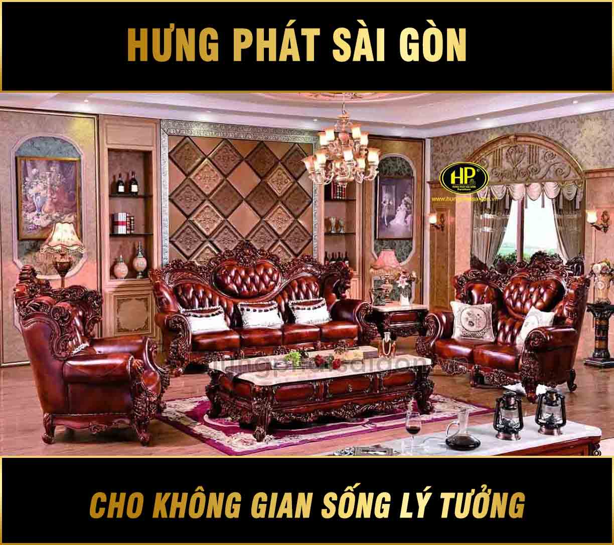 Sofa tan co dien da bo cao cap 828 1