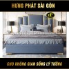 Giường Bọc Da Đơn Giản Trẻ Trung GD-18