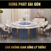 Bàn Ăn Tròn 15 Người Hiện Đại Cao Cấp NK-T02