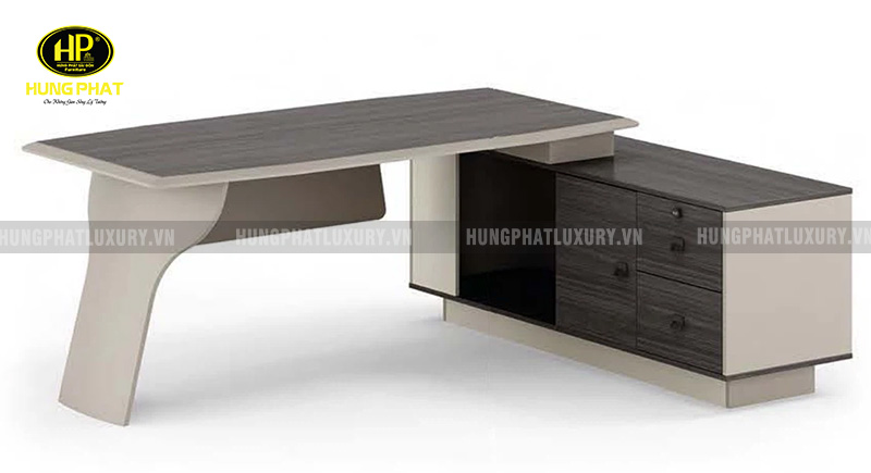 Bàn Làm Việc Giám Đốc Tối Giản CD-B929-2016 nhìn từ đằng sau