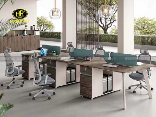 bàn làm việc văn phòng 6 người BT-BA3612A