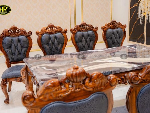 bo ban an 8 ghe mat da tu nhien ba w 027 1