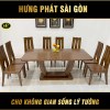Combo Bàn Ăn 8 Ghế Gỗ Tự Nhiên TM-05