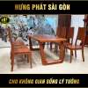 Bộ Bàn Ghế Ăn Gỗ Hương Đá BAH-V8