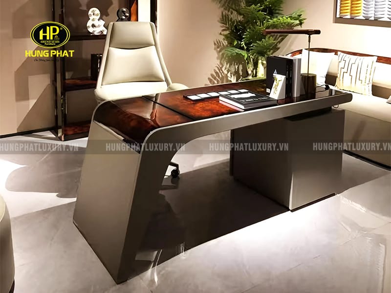 Bộ Bàn Ghế Làm Việc Cao Cấp Nhập Khẩu LYV-02