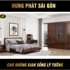 Combo Giường Tủ Gỗ Sang Trọng BM-2124U
