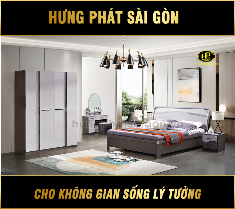 Bộ Giường Tủ Phòng Ngủ Hiện Đại TP-3024