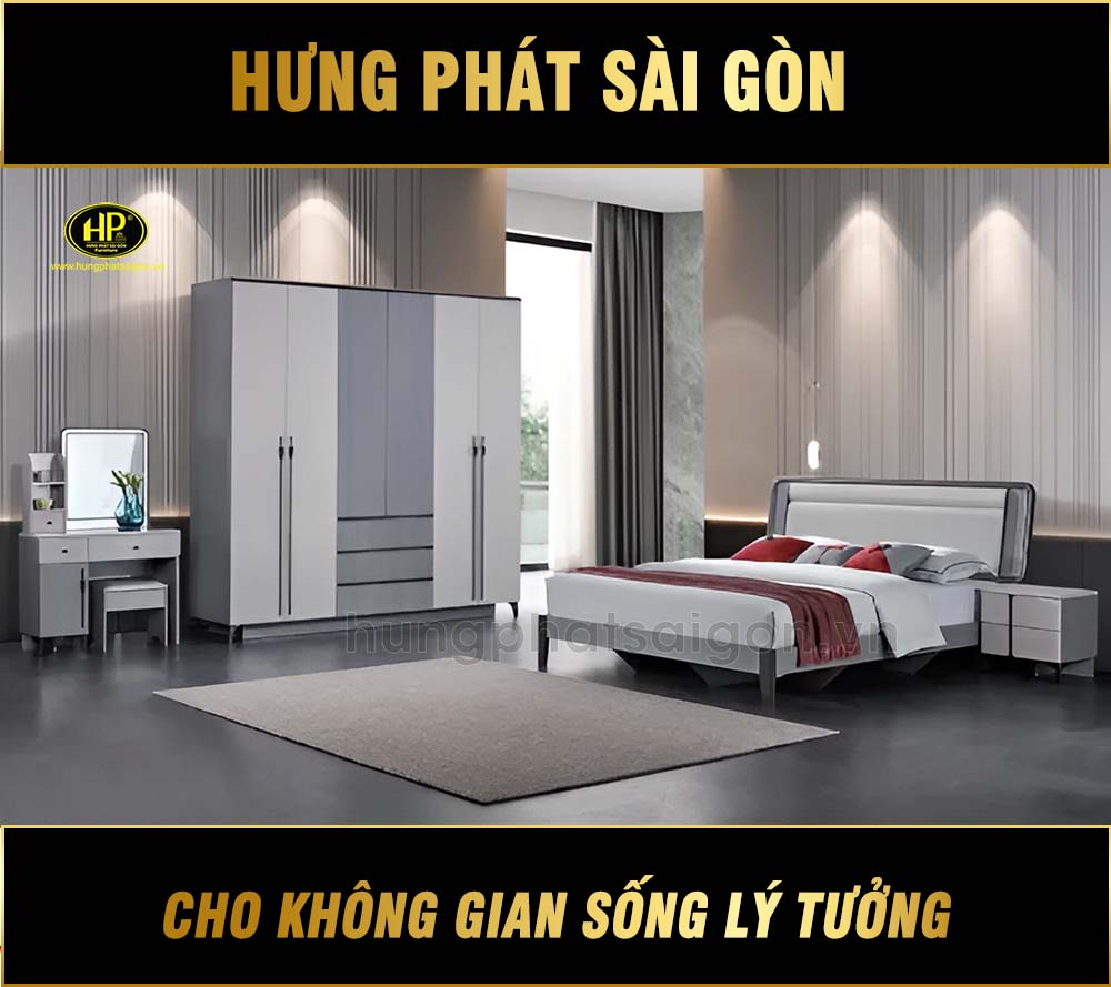 Combo Giường Tủ Hiện Đại Nhập Khẩu AT-D15