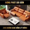 Sofa Phòng Khách Đa Năng Thư Giãn Da Bò TM-003