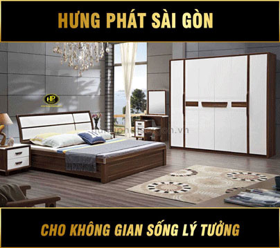 combo giuong tu ban phan bang go cao cap TP 1956 1