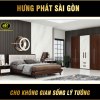 Combo Giường Tủ Bàn Trang Điểm Gỗ BM-2203A