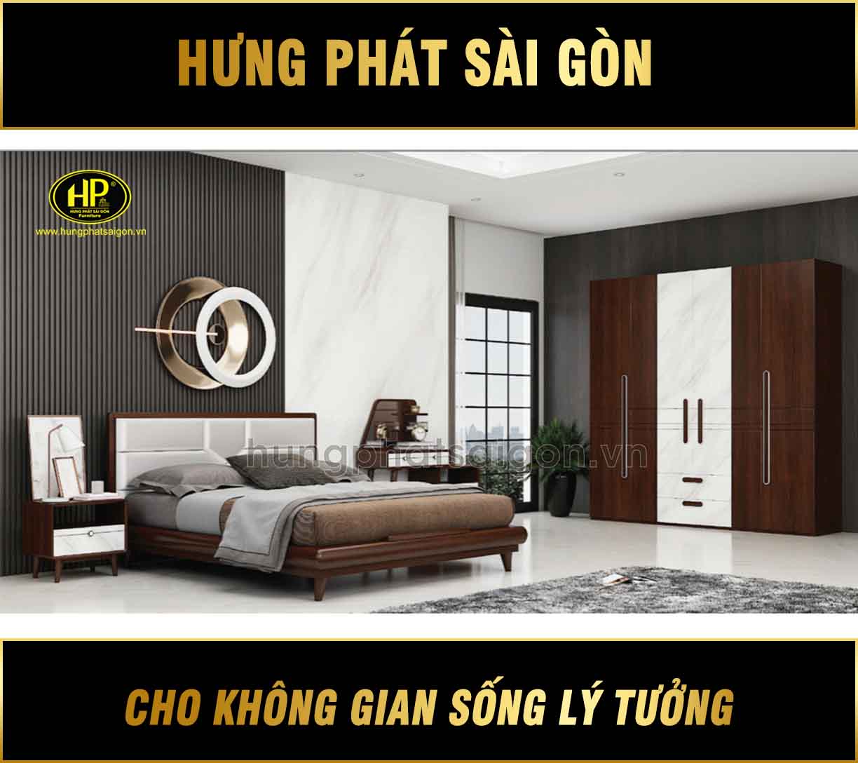 combo giuong tu ban trang diem phong ngu bm 2203a 1