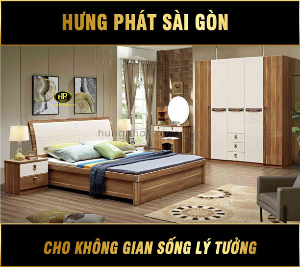 combo giuong tu go TP 1965 1