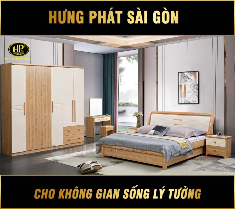 Combo Giường Tủ Phòng Ngủ Hiện Đại TP-2516