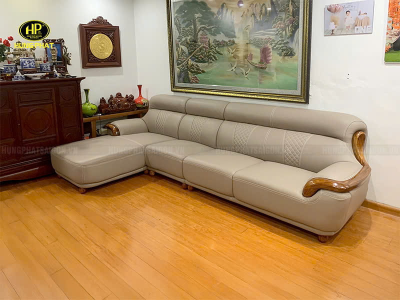 ghế sofa da bò nhập khẩu wj110