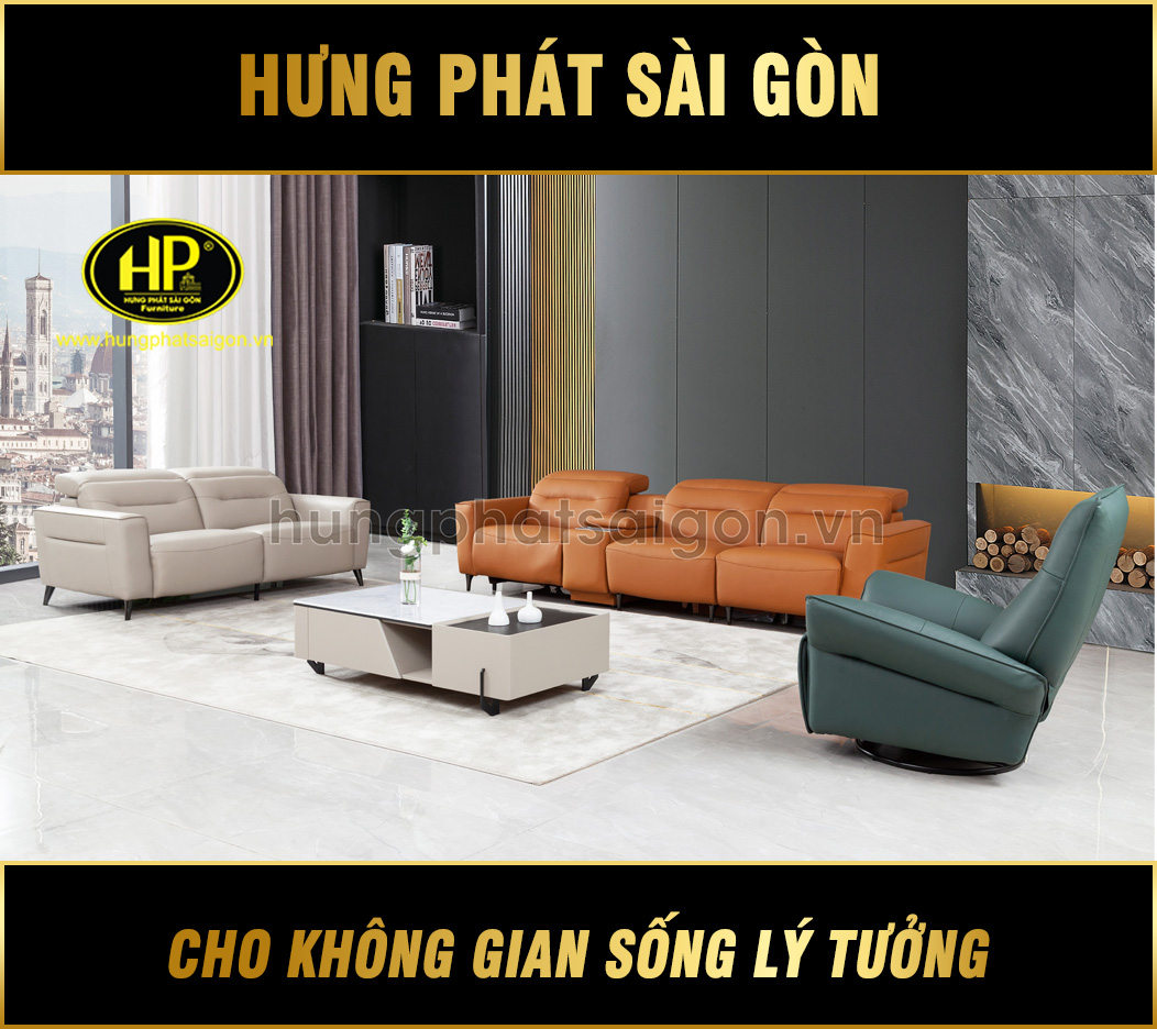 Ghế Sofa Da Điều Khiển Thông Minh QH-2308