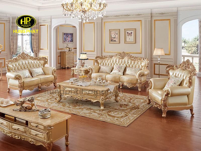 Ghế Sofa Tân Cổ Điển Cao Cấp M-862V