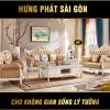 Ghế Sofa Tân Cổ Điển Da Bò Ý M-82A
