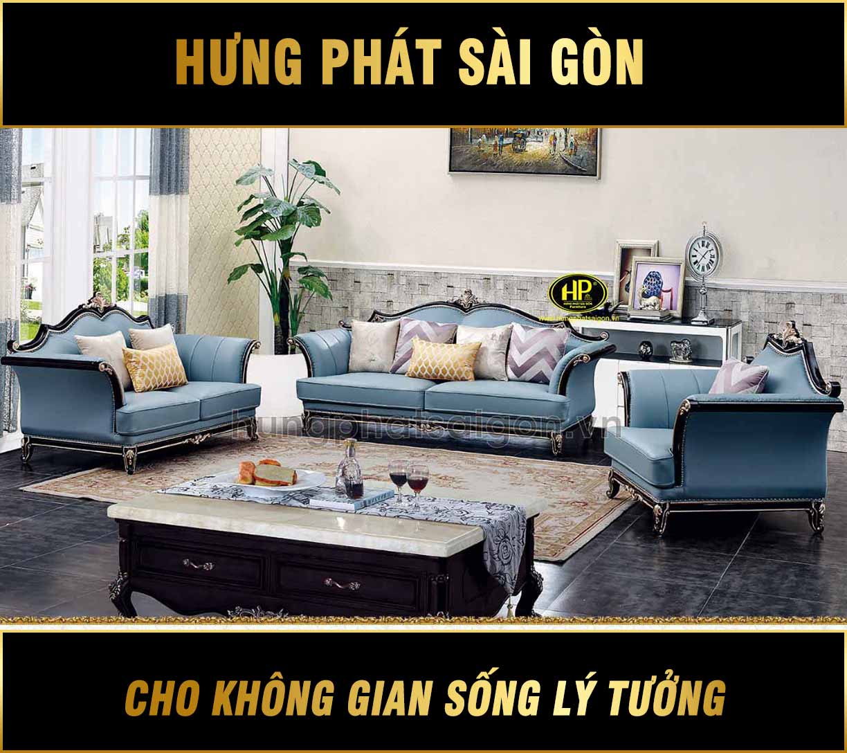 ghe sofa tan co dien go huong do 895 1 hungphatsaigon 1