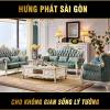 Sofa Tân Cổ Điển Nhập Khẩu Phòng Khách M-82B