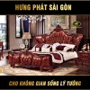 Giường Cổ Điển Nhập Khẩu A-23A