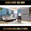 Bộ Giường Tủ Bàn Trang Điểm Nhập Khẩu AT-802