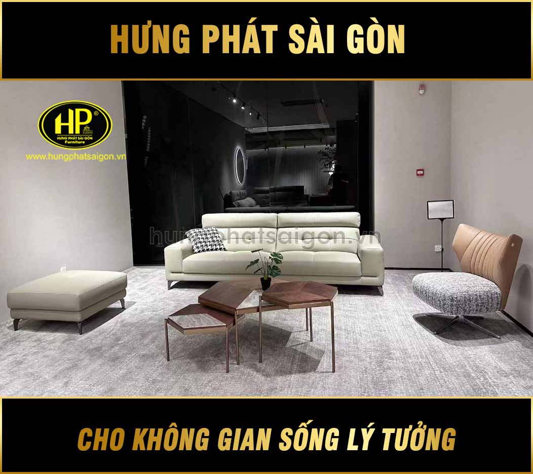 Ghế Sofa Da Bò Cao Cấp Nhập Khẩu TA-1121