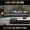 Sofa Da Góc Cong Nhập Khẩu J11