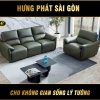 Sofa Da Bò Thư Giãn Nhập Khẩu Hiện Đại NK-1102