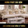 Sofa Da Tân Cổ Điển H-3391-1