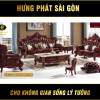 Sofa Tân Cổ Điển Da Bò M-50A