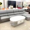Sofa Góc Da Bò Nhập Khẩu Cao Cấp 908