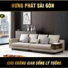 Sofa Da Công Nghiệp Cao Cấp TD-2212