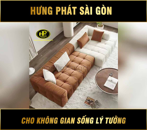 Sofa Vải Phòng Khách Cao Cấp Nhập Khẩu J13