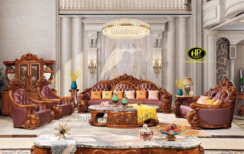 sofa tân cổ điển M-19088